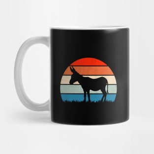 Cute Donkey Sunset Lover Mug